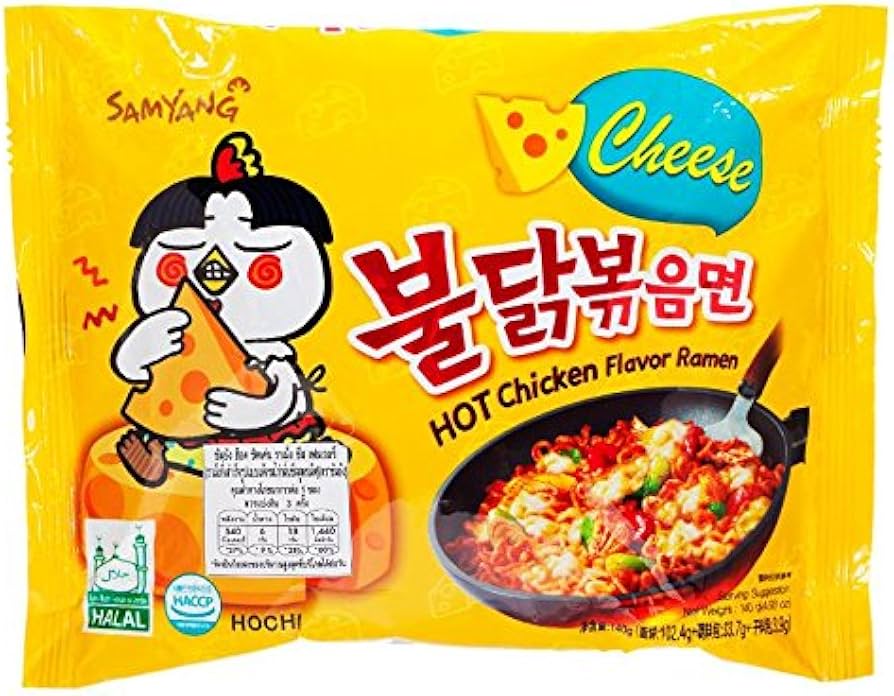 SAMYANG CHEESE NOODLE 140 GM