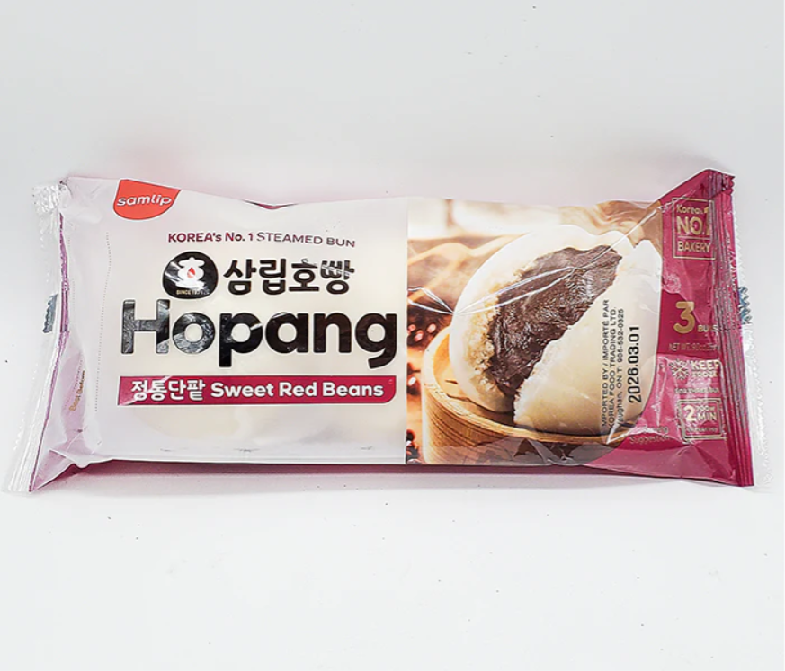 HOPANG RED BEAN STEAMED BUN 85g*3EA (단팥호빵)
