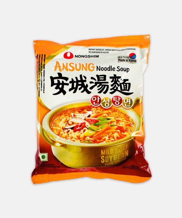 ANSUNG NOODLE SOUP 125G(ENG) 안성탕면