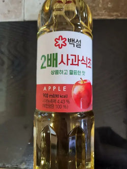 2X APPLE VINEGAR 900ML(백설/수입산 2배사과식초 900ML/상온)