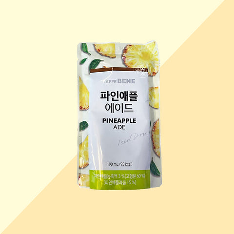 PINEAPPLE ADE POUCH 190ML