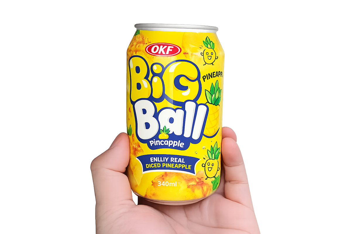 OKF Big Ball Pineapple 340ML