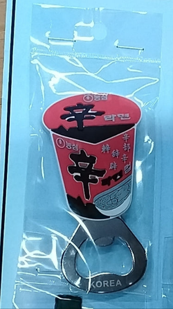 Key Ring Magnet with Opener 오프너가 달린 열쇠고리 자석
