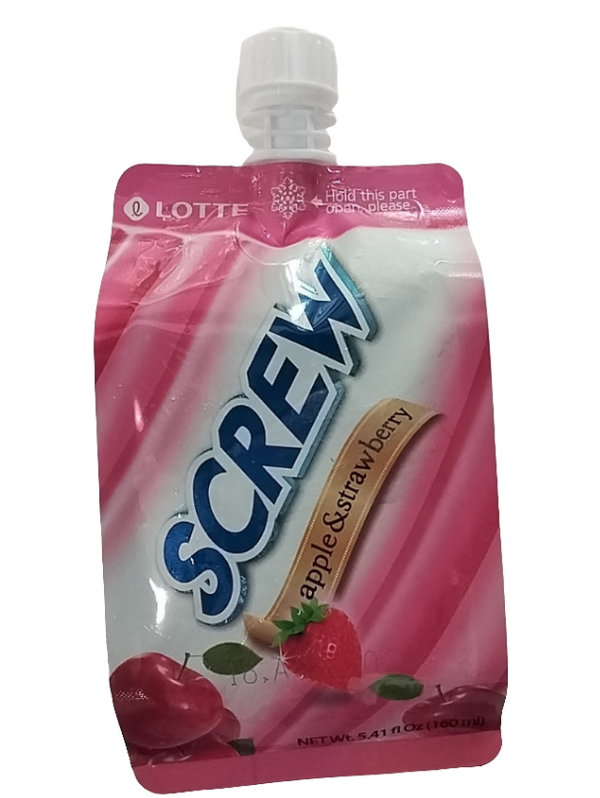 SCREW POUCH ICE CREAM 160ml(스크류아이스(파우치)