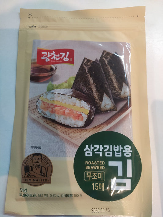 KWANGCHEON SAMKAK KIMBAB KIM (광천 김밥김 (틀 없는 것)