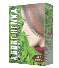 SM-ADORE HENNA LIGHT BROWN 60 GM