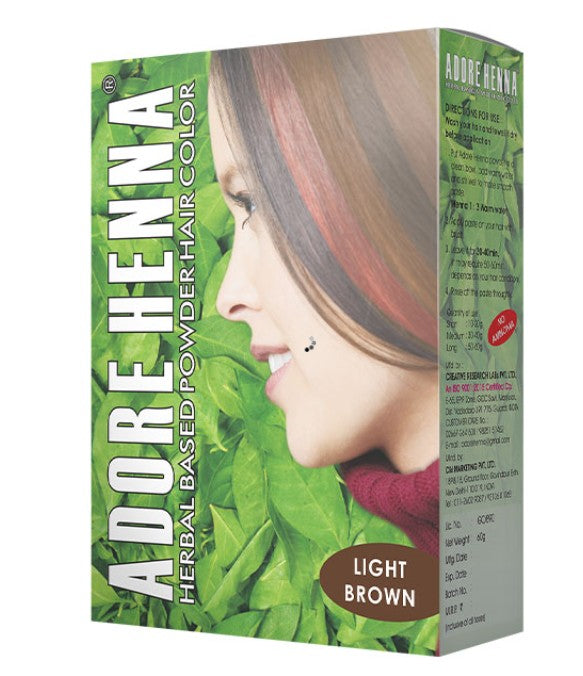 SM-ADORE HENNA LIGHT BROWN 60 GM