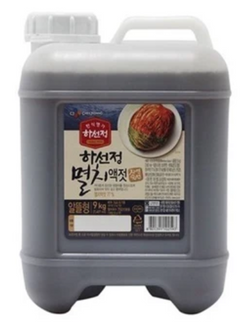 CJ Anchovy Sauce 9kg 하선정실속형멸치액젓 9KG