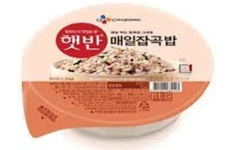 CJ COOKED MULTIGRAIN RICE 210G*3EA 햇반/매일잡곡밥210G*3EA