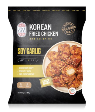 GS Korean Fried Chicken Soy Garlic 275g