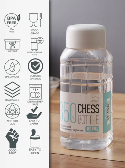 Pet chess bottle  350ML