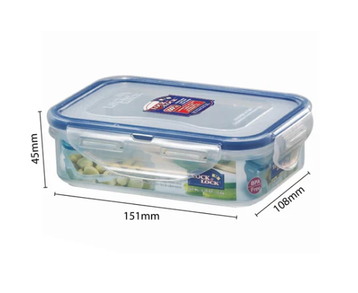 Rectangular food container 550ML