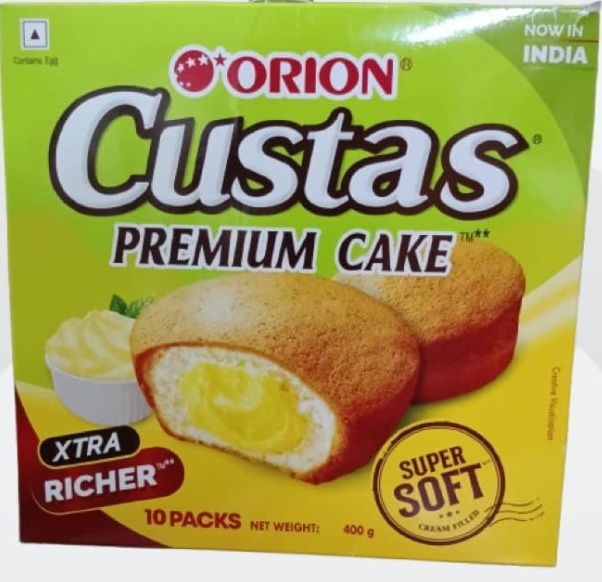 Orion Custas 10 packs 400gm