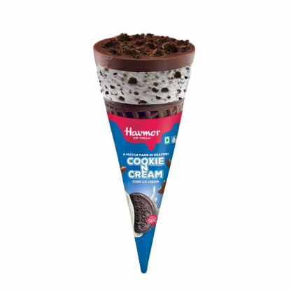 Havmor Cookies N Cream Cone 110ml