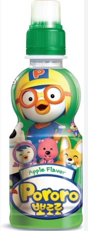 Pororo Apple Flavour Drink  235ml 뽀로로 사과맛 음료 235ml