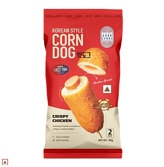 GS chicken corn dog 160gm