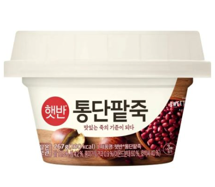 CJ BIBIGO RED BEAN PORRIDGE 267G