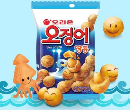 SQUID PEANUT SNACK 98G