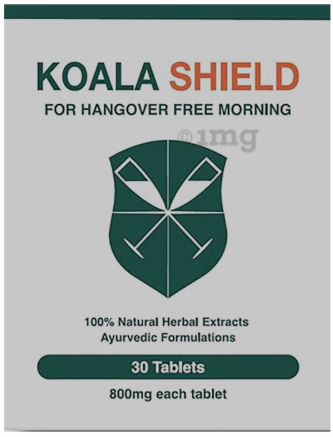 Koala Shield Tablets For Hangover 30 Tablets