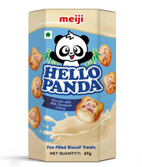 Hello Panda Milk Flavoured Biscuits 47g
