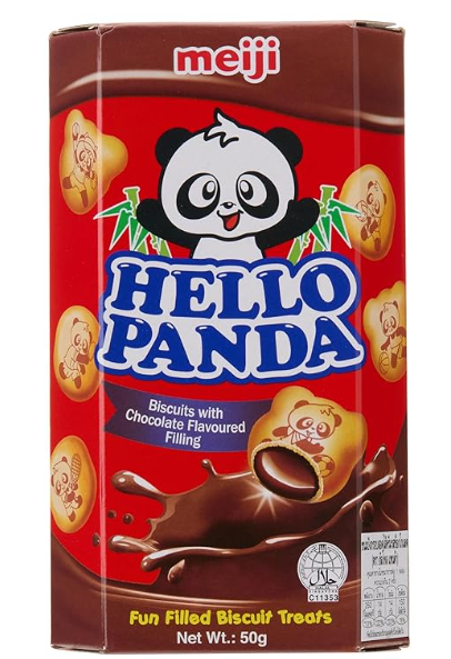 Hello Panda Chocolate Flavoured Biscuits 47g
