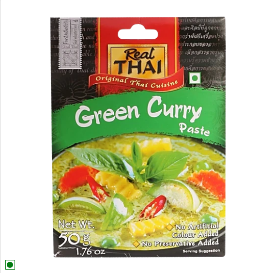 Real Thai Green Curry Paste 50g