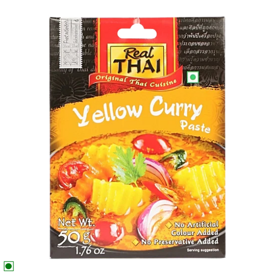 Real Thai Yellow Curry Paste 50g