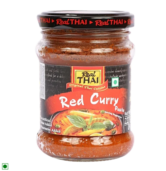 Real Thai Red Curry Paste 227g