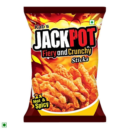 JackPot Fiery & Crunchy Sticks 2x Hot&Spicy 80g