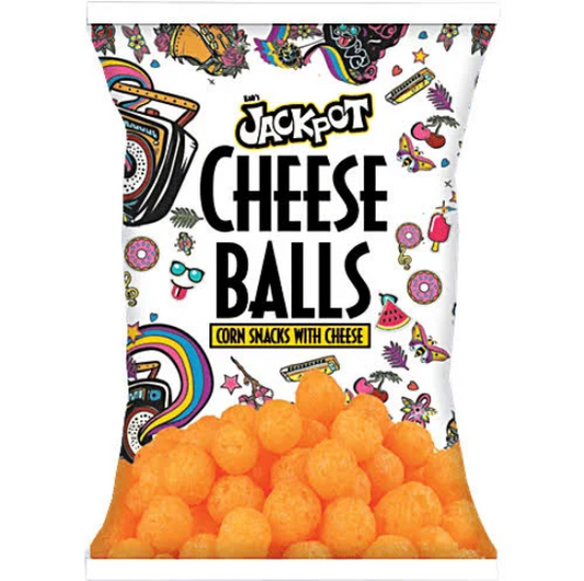 JackPot Cheese Ball Corn Snack 60g