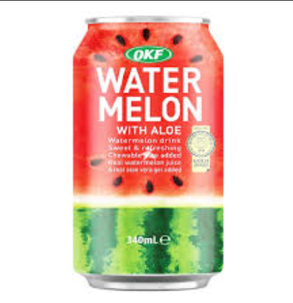 OKF Aloe Drink Watermelon 340ML
