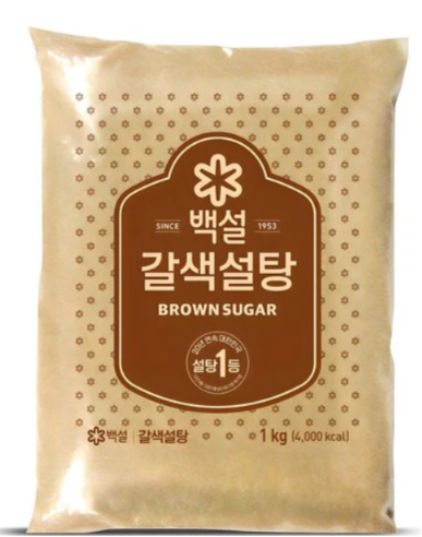 CJ BROWN SUGAR - 1KG
