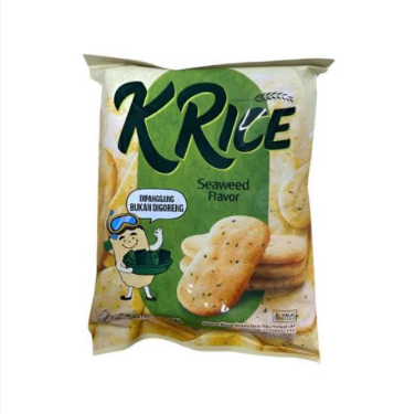 K RICE CRACKER 111G Seaweed Flavor