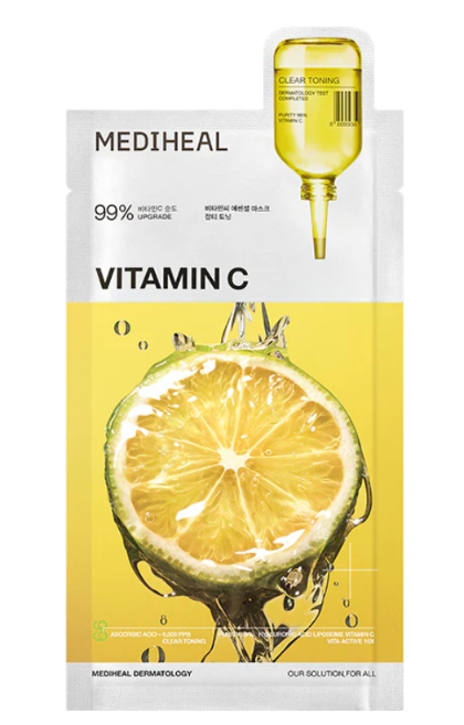 MEDIHEAL Vitamin C Essential Mask_Clear Toning 24ml