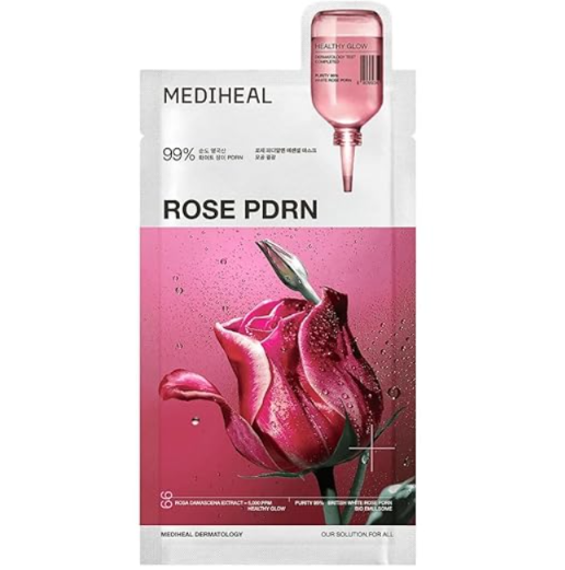 MEDIHEAL ROSE PDRN Essential Mask_Healthy Glow 24ml