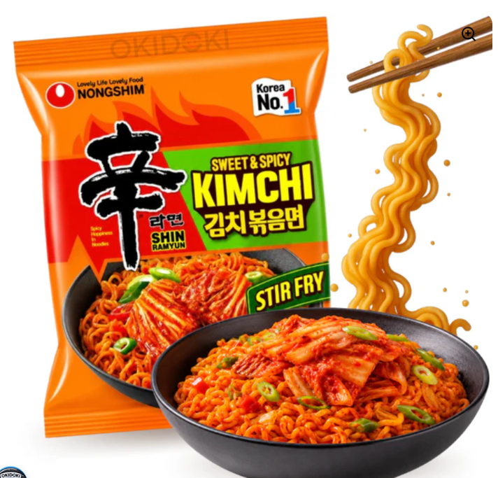 Shin Ramyun  Stir Fry Kimchi noodle 137g