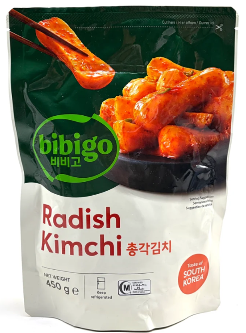BIBIGO CHONGKAK KIMCHI 450G E)비비고/총각김치 450G_6M/냉장