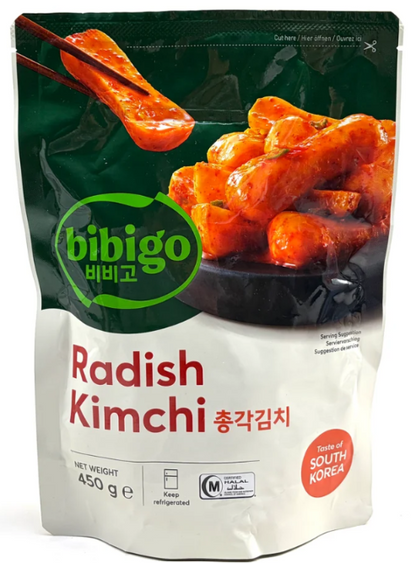 BIBIGO CHONGKAK KIMCHI 450G E)비비고/총각김치 450G_6M/냉장