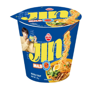 Jin Ramen Mild Cup 65 GM (ENG VEG)
