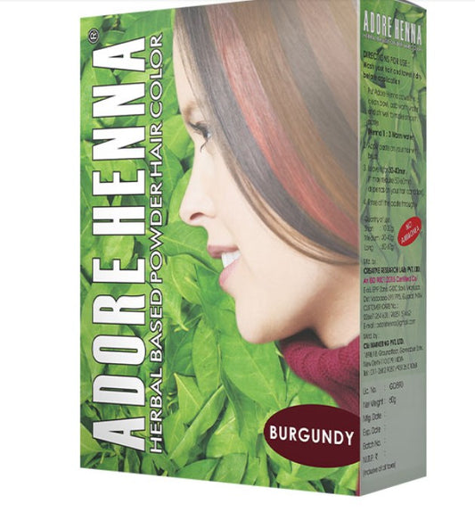 SM-ADORE HENNA BURGUNDY 10g*7Pkts