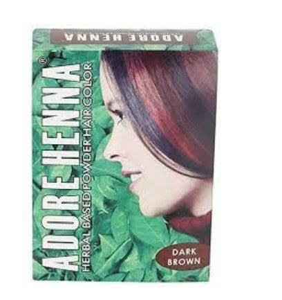 ADORE HENNA DARK BROWN 10g*7PKts