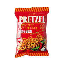 MINI PRETZEL SPICY BEEF TASTE 70g