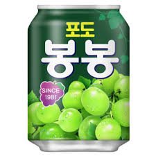 GRAPE BONG BONG CAN 238ml (포도봉봉 238ml)