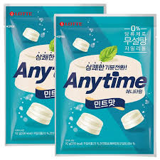 Lotte Anytime Mint Flavour candy 92g 애니타임 민트맛 캔디
