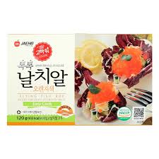 JAEHO NALCHIAL 120G*4EA 날치알톡톡(오렌지,레드,골드)20팩