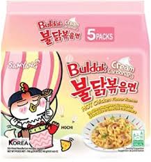 Buldak Cream Carbonara 5in1 Pack 700g