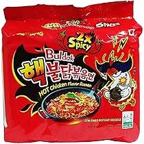 Buldak 2x Spicy Hot chicken Flav Ramen 5in1 Pack 700g