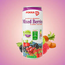 Pokka Mixed Berries & Carrot Juice 300ml