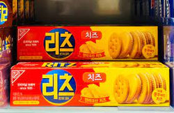 RITZ CHEESE SANDWICH CRACKER 96G(리츠크래커 (치즈샌드)
