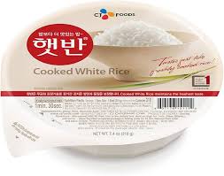 CJ COOKED WHITE RICE 210 G